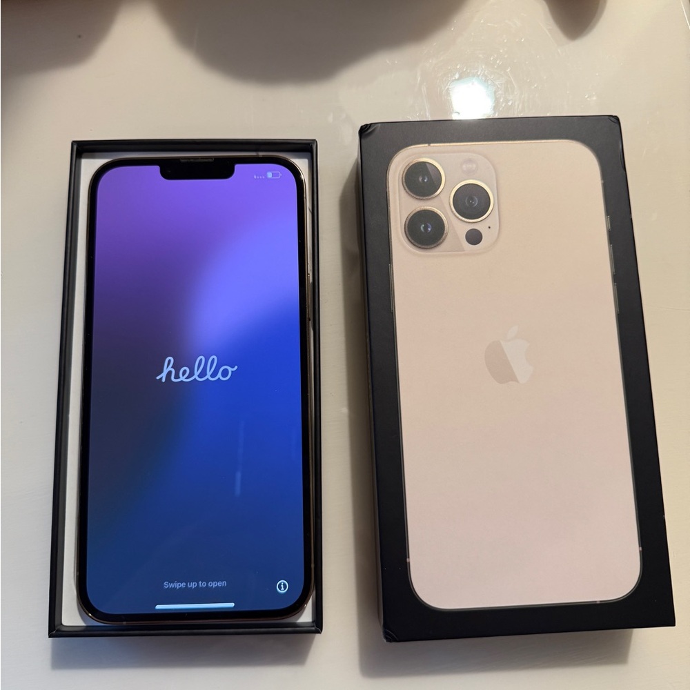 Unlocked — Apple iPhone 13 Pro Max - Gold
